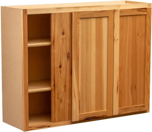 Miniatura 15 de Quicklock RTA - Armarios de cocina de pared de 42 pulgadas de alto (listos para montar), estilo coctelero, 100% madera dura, fabricados en Estados