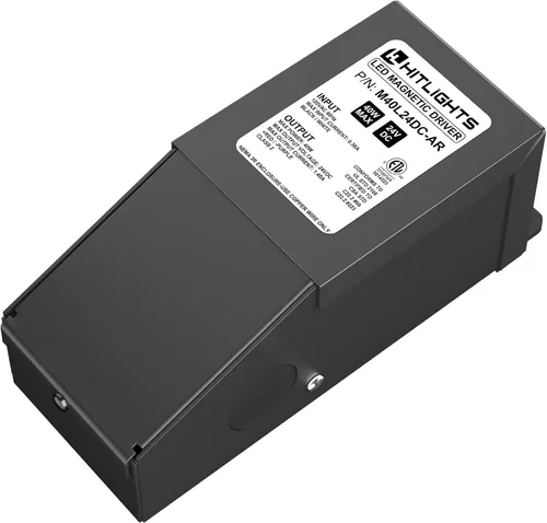 Controlador de luces LED regulables, transformador 110 V CA-12 V / 24 V CC, alimentación de baja tensión, compatible con Lutron y Leviton, cocinas,