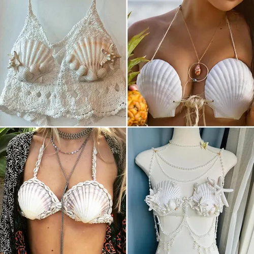 Miniatura 5 de QEQEKAKA 6 conchas de vieira grandes para hornear conchas marinas de 4.5 a 5 pulgadas para manualidades, conchas de vieira hawaianas blancas