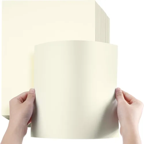 Miniatura 10 de Fainne 200 hojas de 8.5 x 11 pulgadas, cartulina, papel grueso, peso pesado, papel de impresora de cartas, 250 GSM, cubierta de 92 libras, texto