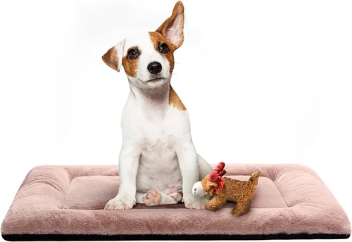 Miniatura 28 de Camas para Perros Almohadilla para Jaula para Perros Medianos/Grandes que se Ajusta a Jaulas de Perros, Almohadilla de Perrera Lavable y Gris