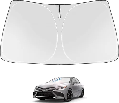 Miniatura 137 de Proadsy Parasol para parabrisas actualizado 2025, ajuste personalizado Dodge RAM 1500 2Dr 2019-2024 2025, 4 capas, plegable, protector de parasol