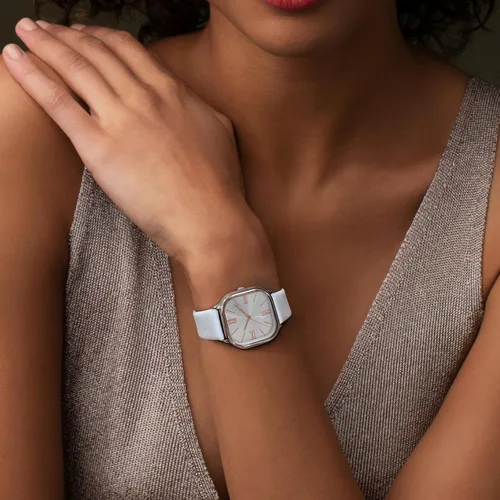 Miniatura 4 de Bisley Women Square Watch Leather Strap Easy to Read