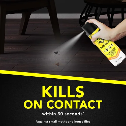 Miniatura 3 de Raid Asesino de insectos múltiples, brisa de naranja, 15 onzas (paquete de 1)
