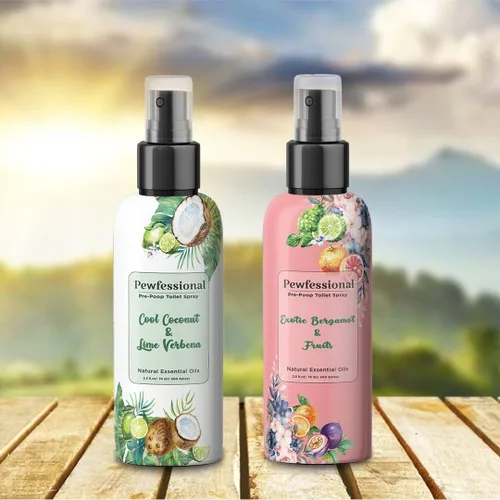 Miniatura 7 de Spray de excremento para inodoro, spray de inodoro Pre Poo, eliminador de olores de baño y ambientador, 2.5 onzas, paquete de 5