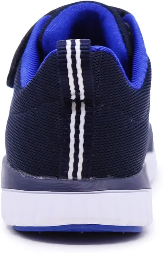 Miniatura 3 de Nautica - Tenis para niños con correa ajustable y cordones elásticos, zapatos informales cómodos para niños y niñas (bebéniño pequeño)