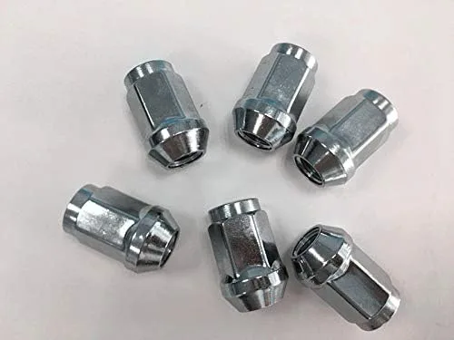 Miniatura 2 de 20 tuercas cromadas de 0.472 in x 1.25 para Nissan 370Z 2009 pueden adaptarse a llantas OEM, el comprador necesita revisar las especificaciones