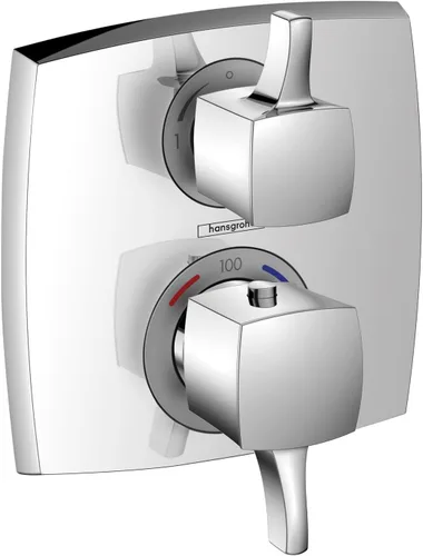 Miniatura 14 de hansgrohe Ecostat Classic 15769001 - Válvula de ducha de equilibrio de presión cromada