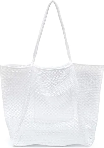 Miniatura 14 de Bolso de hombro para mujer Hoxis de malla, para la playa