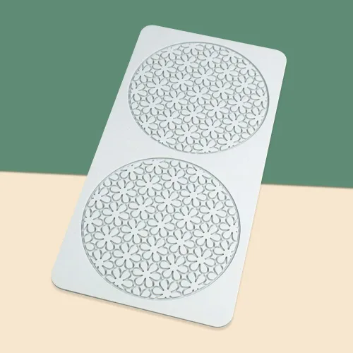 Miniatura 6 de Molde de silicona de hojas huecas para caramelo de chocolate 3D, molde de caramelo de hojas huecas para alimentos, decoración de comidas, molde