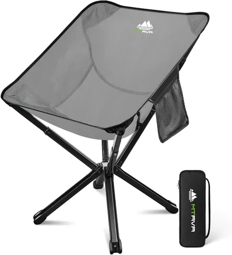 Miniatura 12 de MTRVR Silla plegable de grado utilitario: estructura estable de una pieza, patente de estructura plegable autorizada, soporte de aluminio
