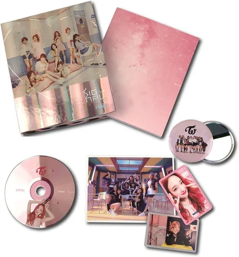 TWICE 4th Mini Album - SIGNAL [B Ver. ] CD + Photobook + Photocard + Photocard + Photo + Photo + Regalo gratis/K-pop sellado
