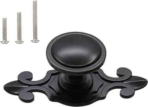 Miniatura 7 de HUAMULAN Paquete de 10 pomos de cristal para cajones de cocina, pomos de puerta de armario, manijas con tornillos para cocina, baño, oficina