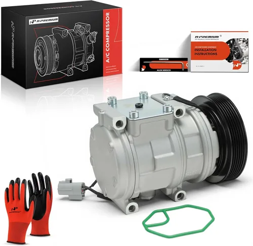 Miniatura 10 de A-Premium Compresor de aire acondicionado con embrague compatible con Toyota Camry 1994-2001, Avalon 1995-1999, Solara 1999-2003, Lexus ES30