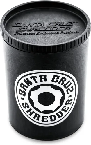 Santa Cruz Shredder Recipientes para almacenamiento de hierbas y especias, recipiente hermético con protección UV de 0.5 onzas, tarro ultraligero y