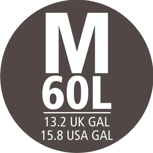 Miniatura 5 de Bolsas de basura Brabantia PerfectFit (Tamaño M/16 Gal) Bolsas gruesas de plástico para caneca de basura con asas de cordón (40 bolsas)