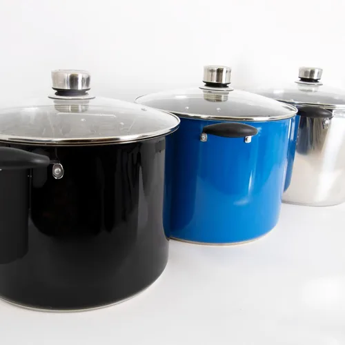 Miniatura 7 de Lehman's Jarra de baño de agua de 21.5 cuartos de galón con medidor de presión, olla de acero inoxidable duradera para conservas y conservas