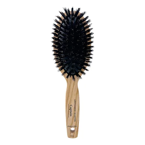 Phillips Brush Gentlemens' Quarters - Cepillo de pelo ovalado con cerdas de jabalí para hombre
