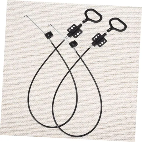 Miniatura 8 de 2 unids Aldas En Color Negro DIY Reclinable Rv Reclinable Tirador Tirador Reemplazo para Reclinable Cable/6286