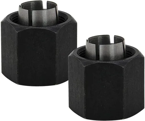 Miniatura 15 de Thaekuns Kit de pinza de enrutador de 3 piezas 2610906283 1/4", 2610906284 1/2" y 2610906287 3/8" para enrutadores Boschi1613,1617, 1618,1619 Series