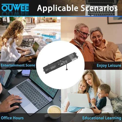 Miniatura 5 de L14M3P24 L14S3P24 - Batería para portátil compatible con Lenovo Legion Y520-15IKBA Y520-15IKBM Y520-15IKBN IdeaPad Y700-14ISK 700-15ISK Serie