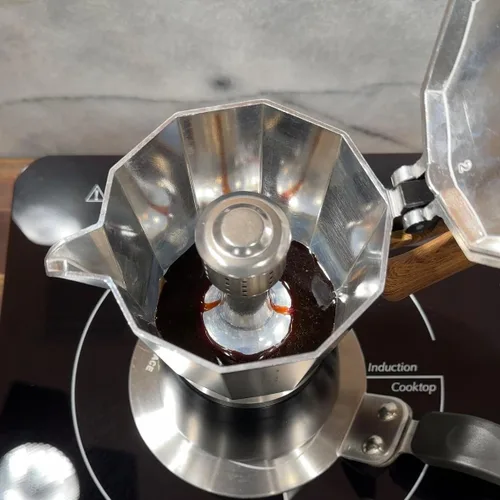 Miniatura 4 de CAFECITO - Válvula antisalpicaduras Moka Pot Reemplazo universal para cafeteras de espresso de estufa, tapa de pulverización de acero inoxidable