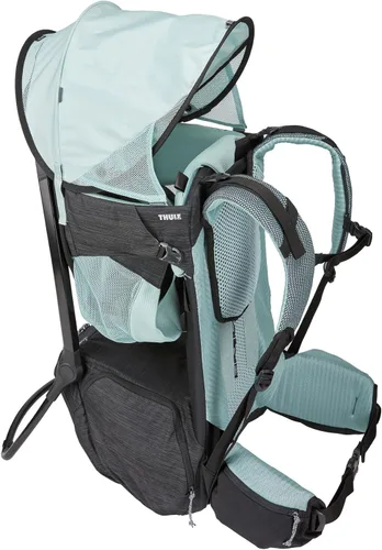 Miniatura 3 de Portabebés Thule Sapling para Niño - Asiento Lavable a Máquina - Estructura Autoportante - Tirantes acolchados ajustables para padres - Asiento Negro