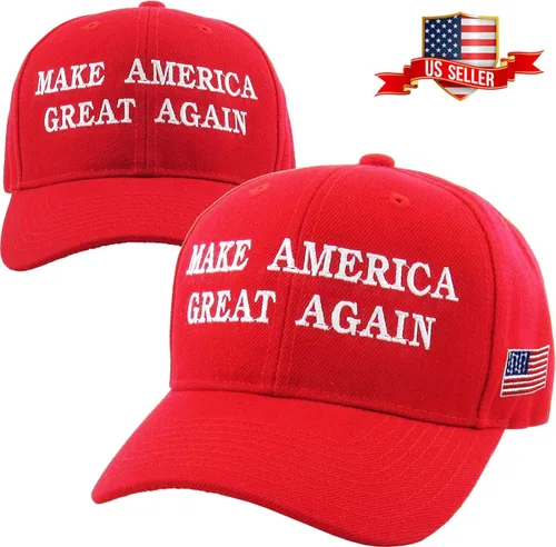 Miniatura 5 de KBETHOS - Gorra de béisbol ajustable diseño de Donald Trump color rojo
