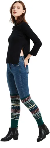 Miniatura 5 de Calentador de botas de punto de lana para mujer