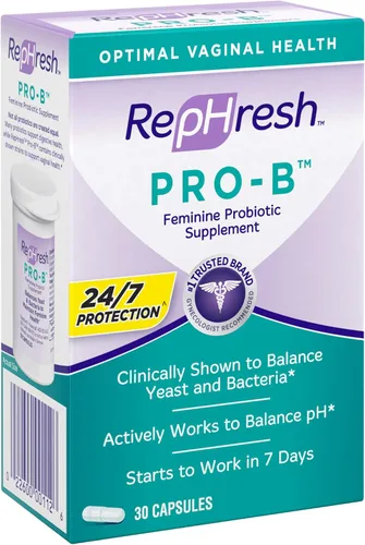 Miniatura 13 de RepHresh Suplemento probiótico Pro-B para mujeres, 30 cápsulas orales