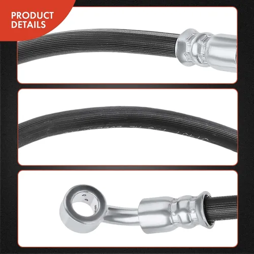 Miniatura 5 de A-Premium Manguera hidráulica de freno delantero compatible con modelos seleccionados de Chevy y Suzuki - Tracker 1999-2004, Grand Vitara 1999-2005