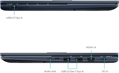 Miniatura 5 de ASUS Vivobook 14 - Laptop 2026, 14 pulgadas, 1920 x 1080, Intel-10 Core i5-1334U, gráficos Intel Iris Xe, DDR4 de 16 GB, SSD de 512 GB, Windows 11