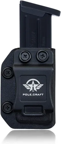 Miniatura 9 de Funda para cargador Kydex IWB/OWB - Mag Carrier - Para cargador doble de 0.354 in .40 / 0.354 in .40 cargador individual - P365 1911 Glock 19 19X 17