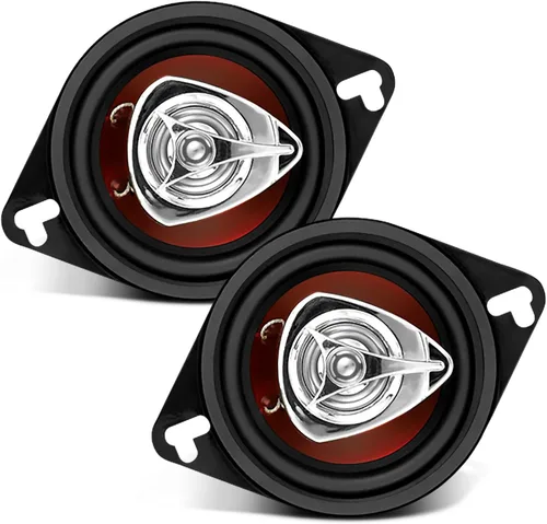 BOSS Audio Systems CH3220 - Bocinas para puerta de coche de 3.5 pulgadas, 140 vatios máximo (por par), coaxial, 2 vías, rango completo, 4 ohmios, se