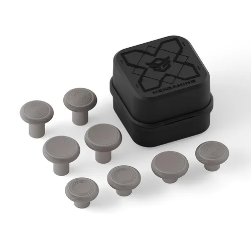 Miniatura 5 de HEXGAMING Palancas de repuesto de 2 alturas abovedadas y cóncavas para controladores Phantom y Ultimate Pro - Parte base no está incluida