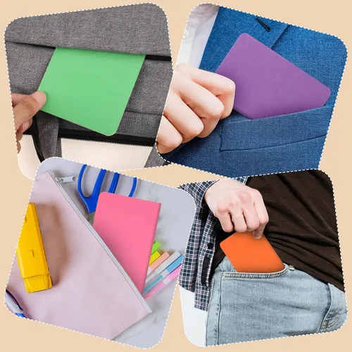 Miniatura 6 de BESARME Paquete de 60 mini cuadernos a granel, cuaderno de bolsillo pequeño de papel en blanco, mini cuadernos de bocetos, cuadernos de notas