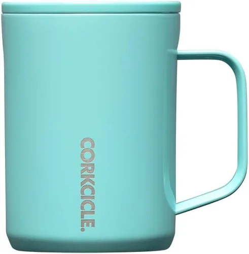Miniatura 13 de Corkcicle Taza de Café Clásica - Acero Inoxidable con Triple Aislamiento para Viajes - Tapa a Prueba de Roturas - Mantiene la Bebida Caliente por