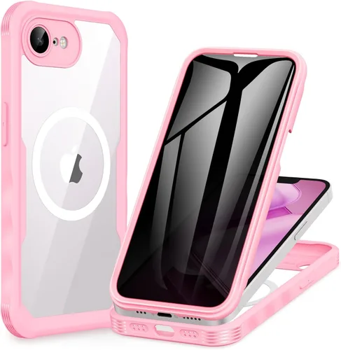 Miniatura 96 de CENHUFO Funda de privacidad para iPhone 11 Pro, funda de cuerpo completo con protector de pantalla de privacidad de vidrio templado 9H integrado