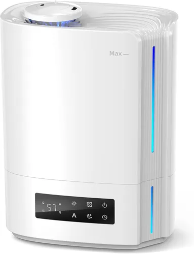 BREEZOME - Humidificador de 6L para recámara, habitación grande y difusor de aceite esencial, humidificador ultrasónico de llenado superior y niebla