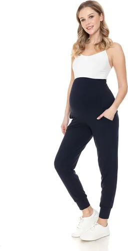 Miniatura 244 de Leggings Depot Pantalones de maternidad para mujer, sobre el vientre, pantalones deportivos casuales para descansar