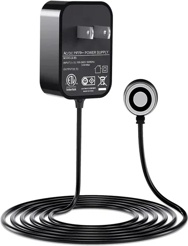 Cargador magnético para Shark VM252 compatible con Shark VM252 VM252C QM250 VACMOP Pro Cargador inalámbrico para fregona de piso duro