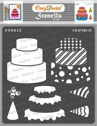 Miniatura 9 de CrafTreat Plantillas para álbumes de recortes, plantillas de mariposa en capas para pintar sobre madera, paredes, muebles, tela y lienzo, diseño