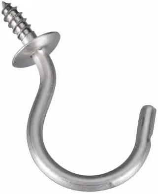 Miniatura 5 de NATIONAL MFG/SPECTRUM BRANDS HHI N348-458 Gancho de taza de acero inoxidable de 1-1/2 pulgadas