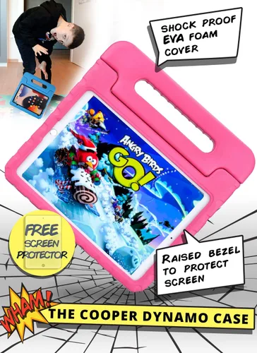 Miniatura 3 de Cooper Dynamo - Funda oficial para iPad de 9ª generación para niños, compatible con iPad 10.2, 8ª, 7ª generación, Air 3, Pro 10.5, resistente
