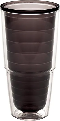 Miniatura 27 de Tervis - Vaso de viaje de mesa transparente y colorido Bayou View Collection fabricado en Estados Unidos, taza de viaje de doble pared con Surtido