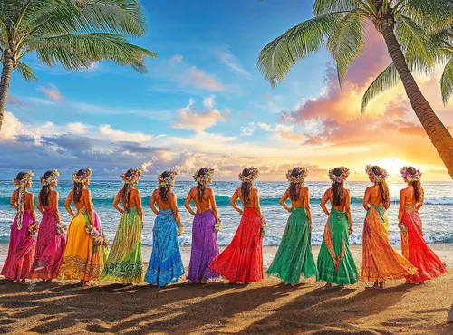 Cross & Glory - Aloha Harmony: Colores del Pacífico - Rompecabezas de 1000 piezas para adultos | Mejor nuevo rompecabezas de puesta de sol isleña |