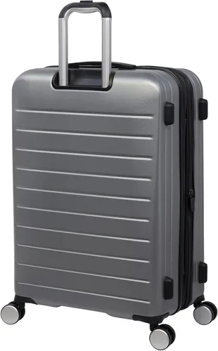 Miniatura 3 de it luggage Legion 28" Hardside Checked 8 Ruedas Expandibles Spinner, plateado, It Luggage Legion 28" Hardside Checked 8 Ruedas Expandibles Spinner