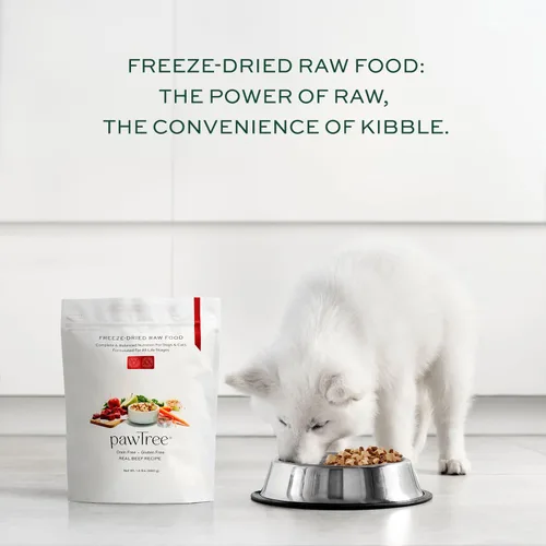 Miniatura 5 de pawTree Alimento crudo liofilizado para perros y gatos. Nutrición rica en nutrientes, totalmente natural, completa y equilibrada. Carne real