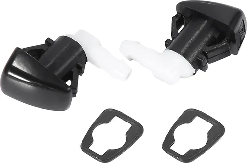 Miniatura 5 de ACROPIX Boquillas de limpiaparabrisas delantero para Dodge Durango con juntas, paquete de 2, color negro
