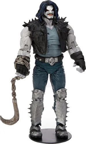 Miniatura 5 de McFarlane Toys DC Multiverse Lobo (DC Rebirth) Figura de acción de 7 pulgadas con accesorios